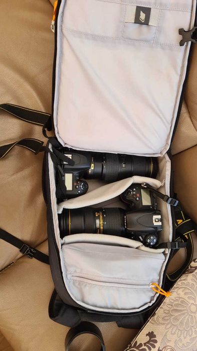 Camere Nikon folosite ambele