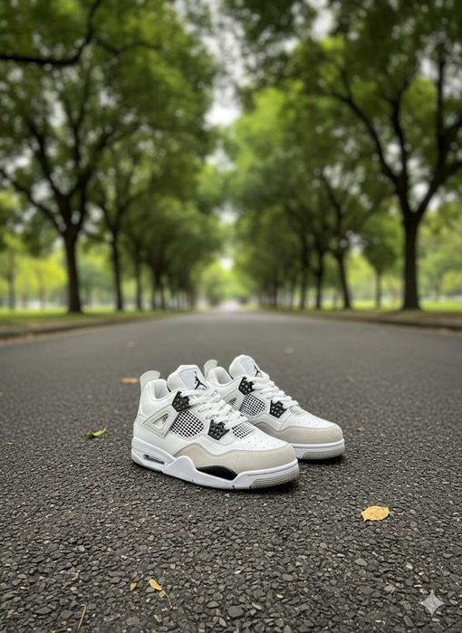 Jordan 4 Military Black - Adidasi Fete Baieti