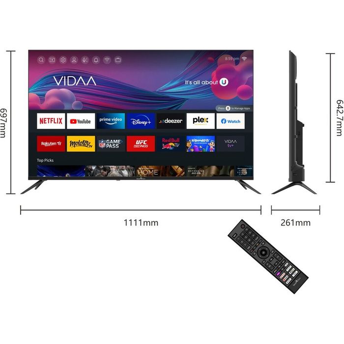 Vand URGENT Televizor NOI SIGILAT Smart Tech 50UV10V1, 126 cm, 4k