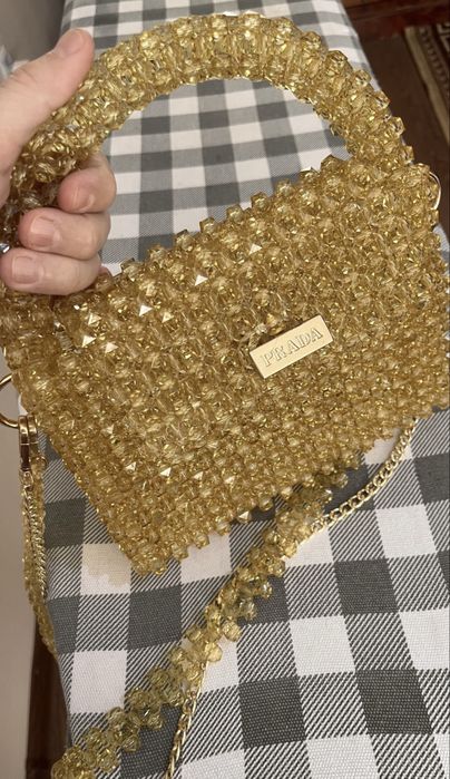 Xrustal muchoqli nejniy sumka