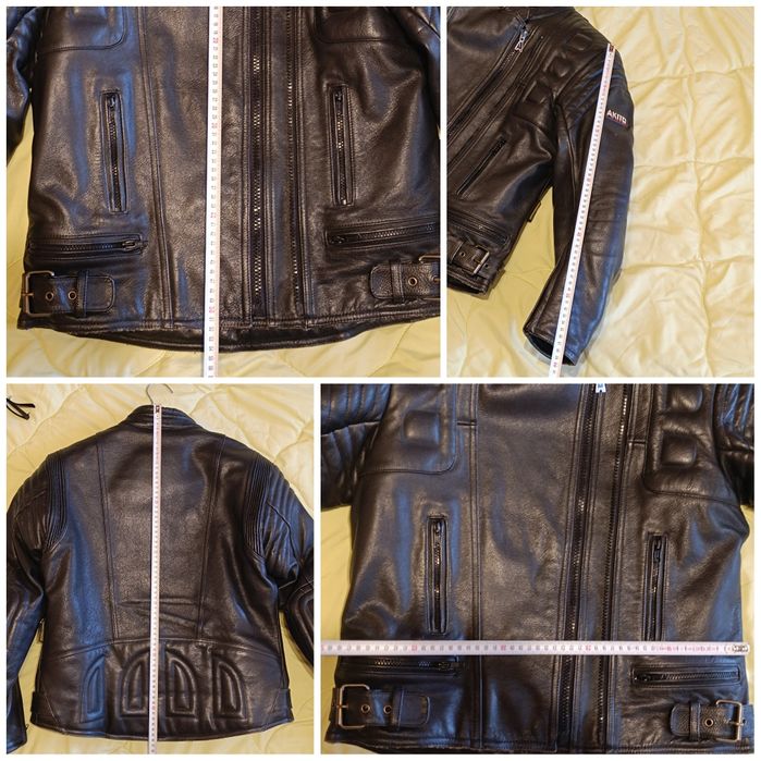 Geacă moto de piele pentru damă