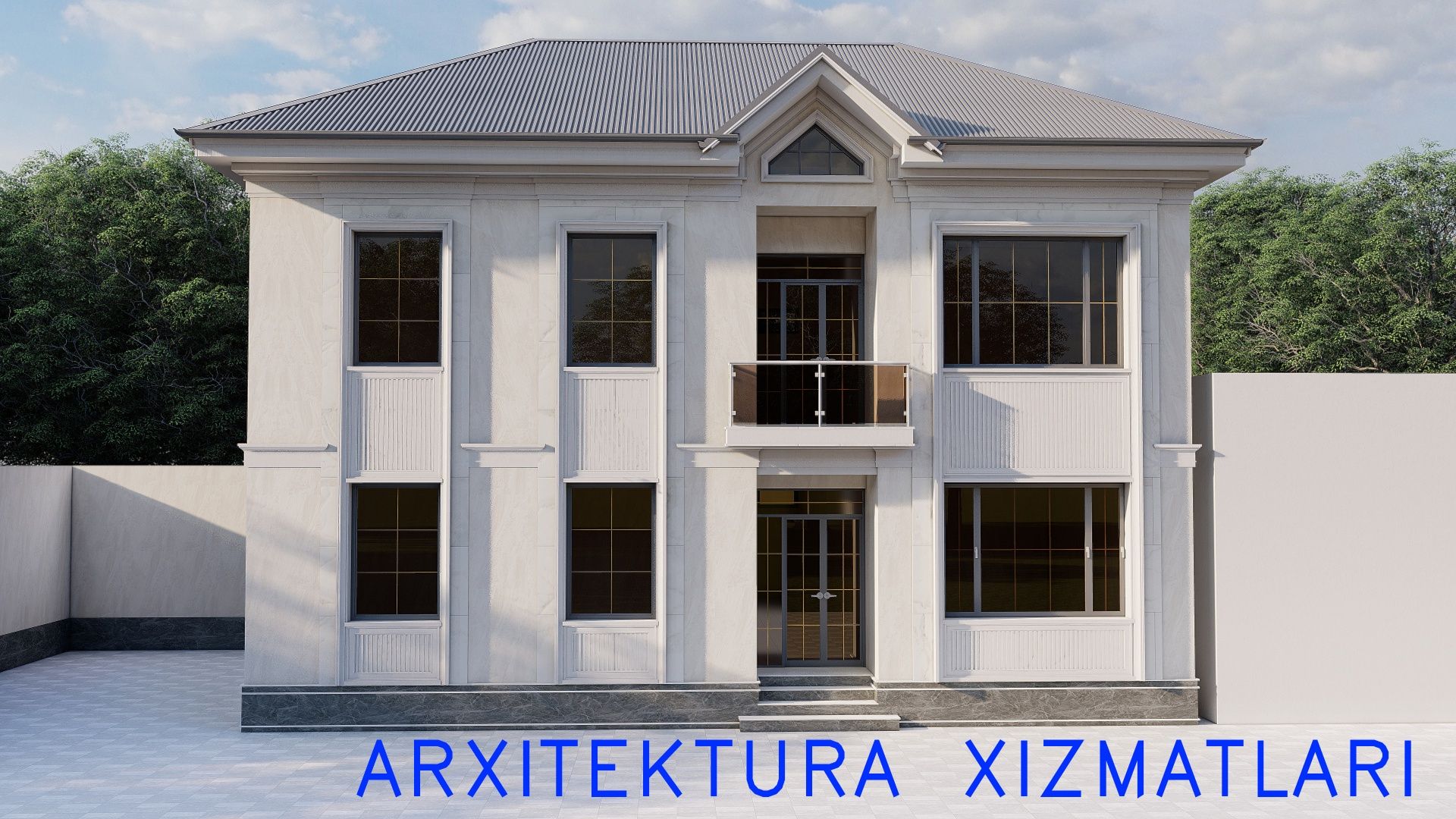 Arxitektura xizmatlari, landshaft dizayni, uy chizmalari