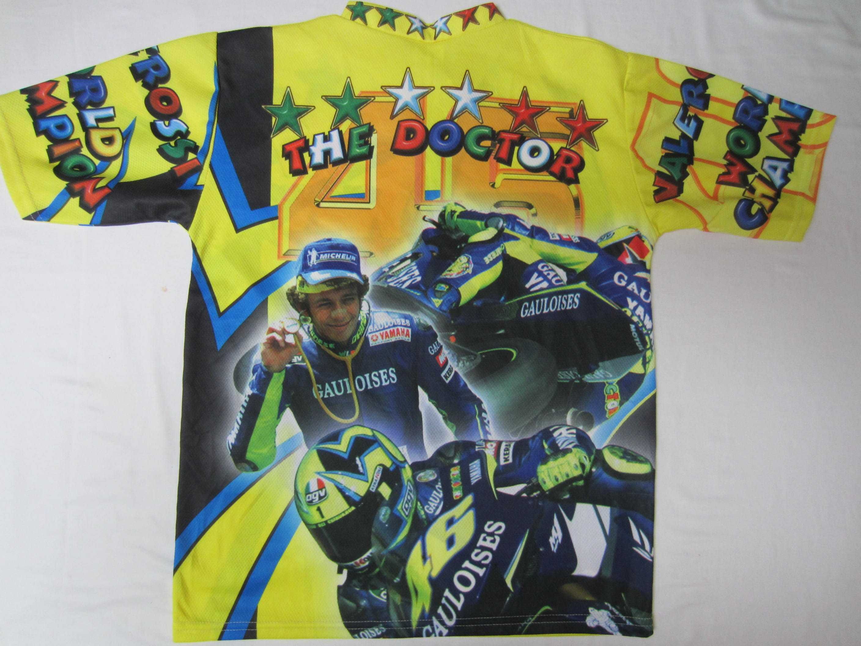 Tricou Valentino Rossi,copil 10 ani,100%poliester,stare f. buna,Italia