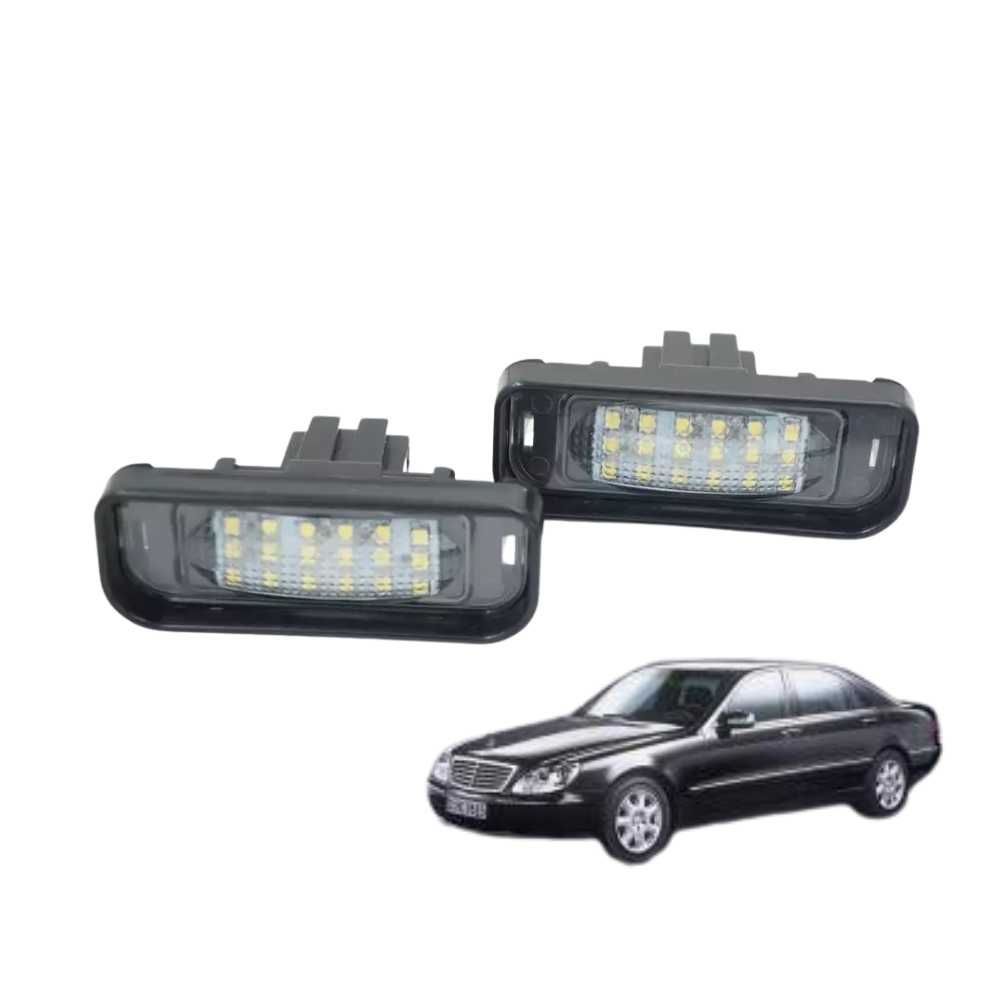 LED плафони W220 Мерцедес Mercedes S class В220 Лед осветление номер