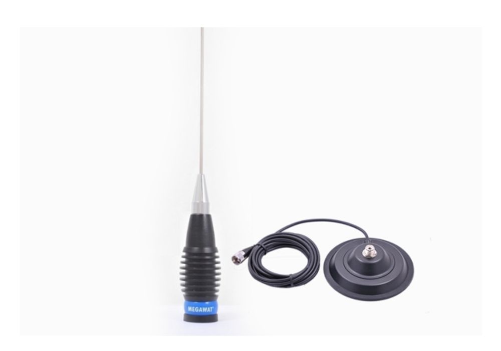 Vând antena statie radio cb Megawat ML145+baza magnetica noua
