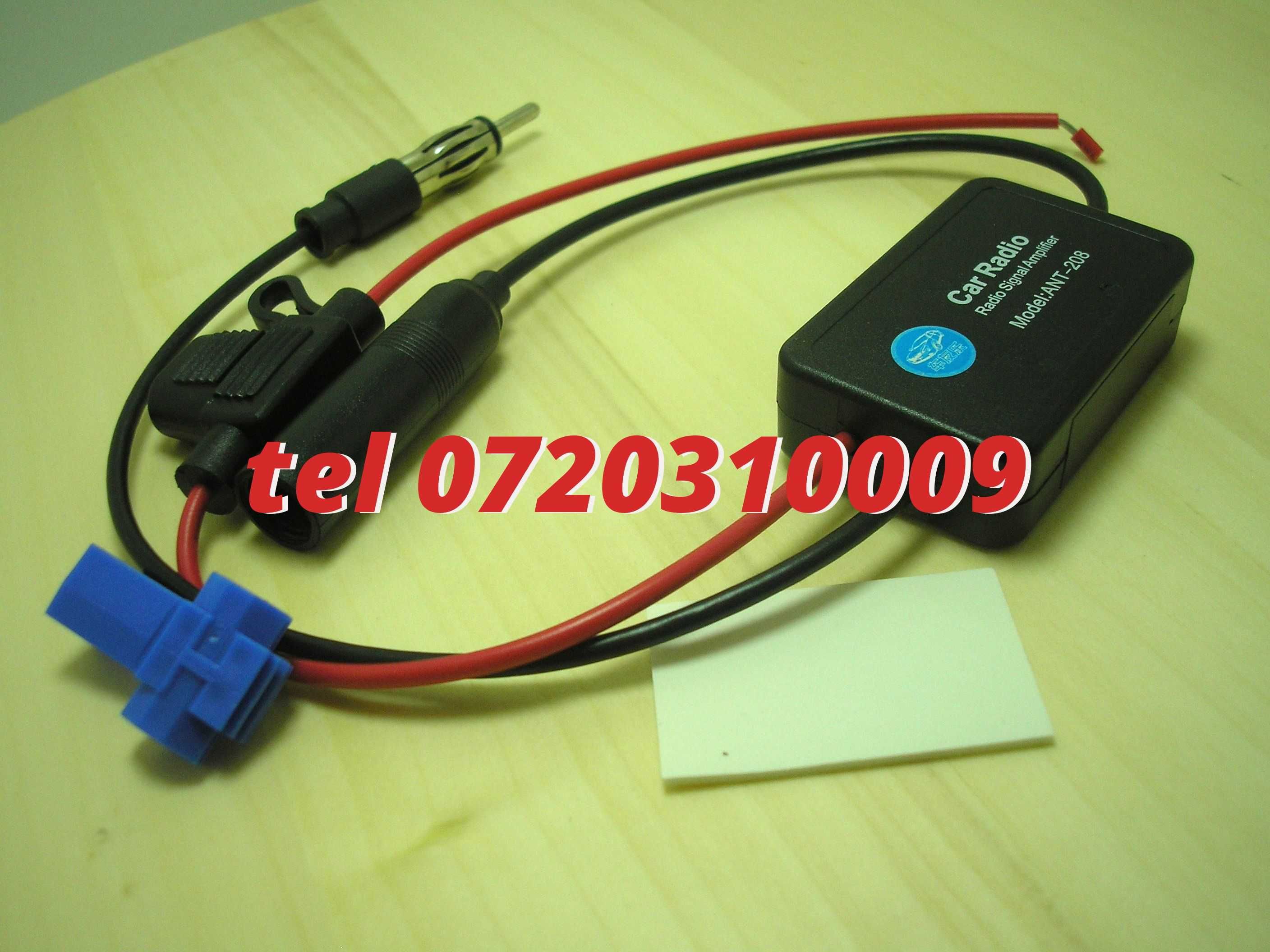 Amplificator Semnal Antena Radio Fm Am Cu Mufa Universala Pentru Navi