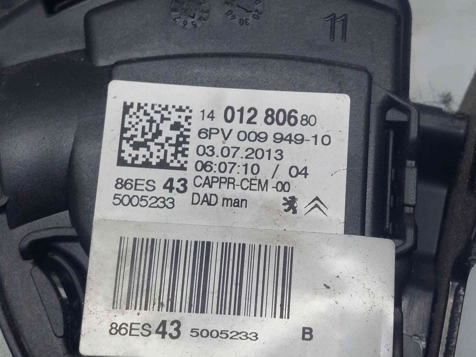 Pedala acceleratie Peugeot Expert (III) (G9) [Fabr 2007-2015] 1401280