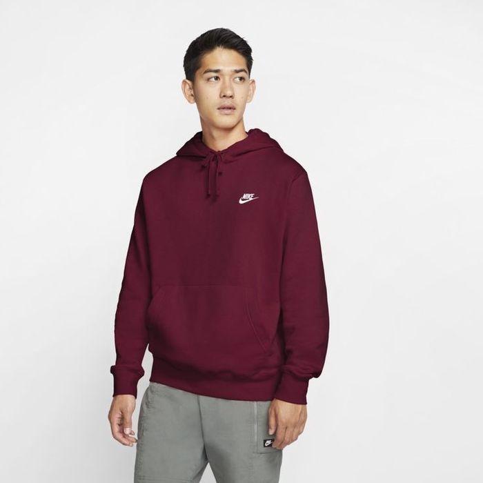 Червен суитшърт Nike