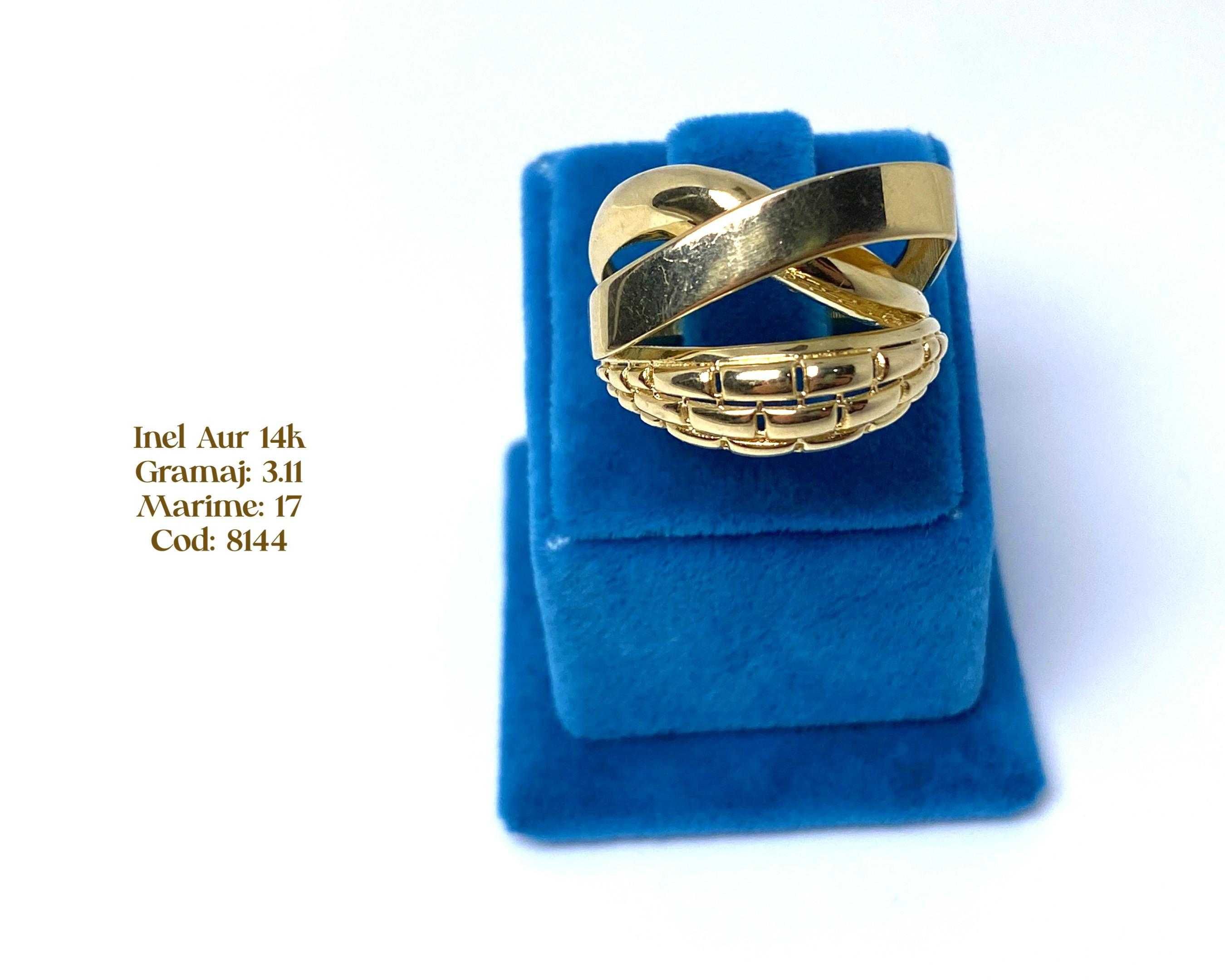 (8144) Inel Aur 14k, 3,11 FB Bijoux Euro Gold 280 lei/gr