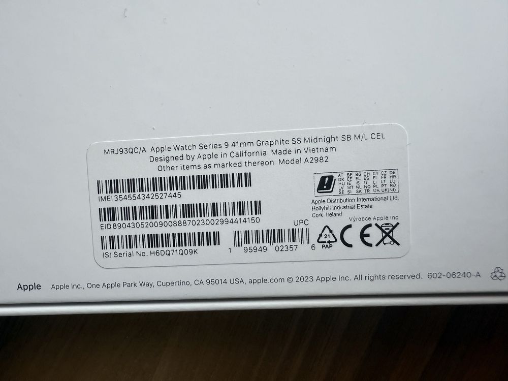 Apple watch 9 41mm GPS/LTEГаранция до 08.2026 Milanese/Stainless steel