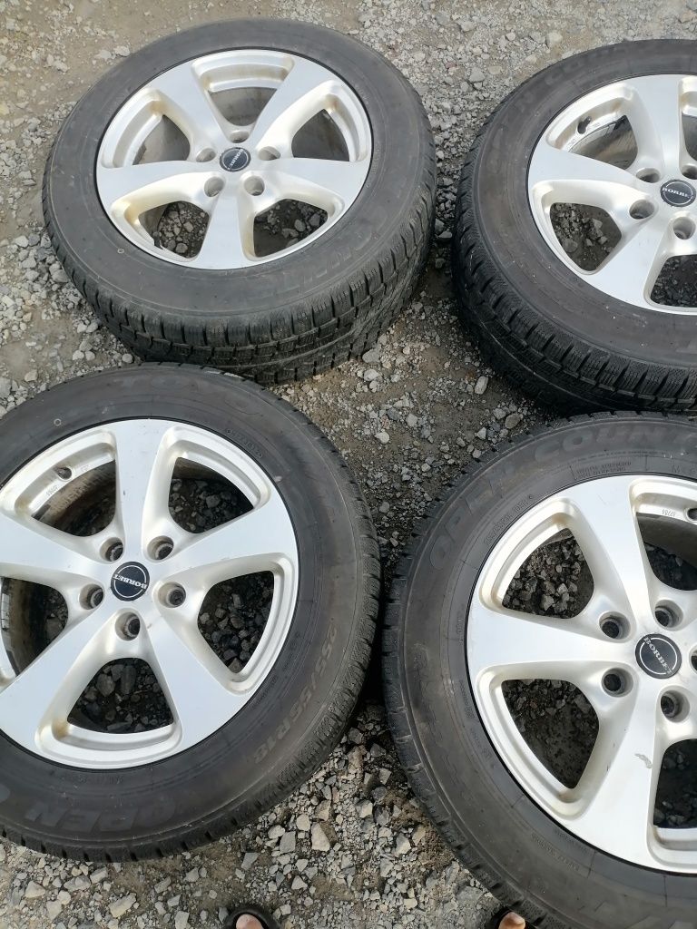 Продавам лети джанти с гуми 255 55R 18 TOYO