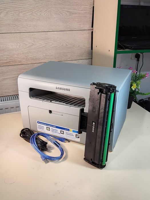 Принтер Samsung SCX-3405W МФУ Три в Одном лазерный, 3 в 1 распечатка