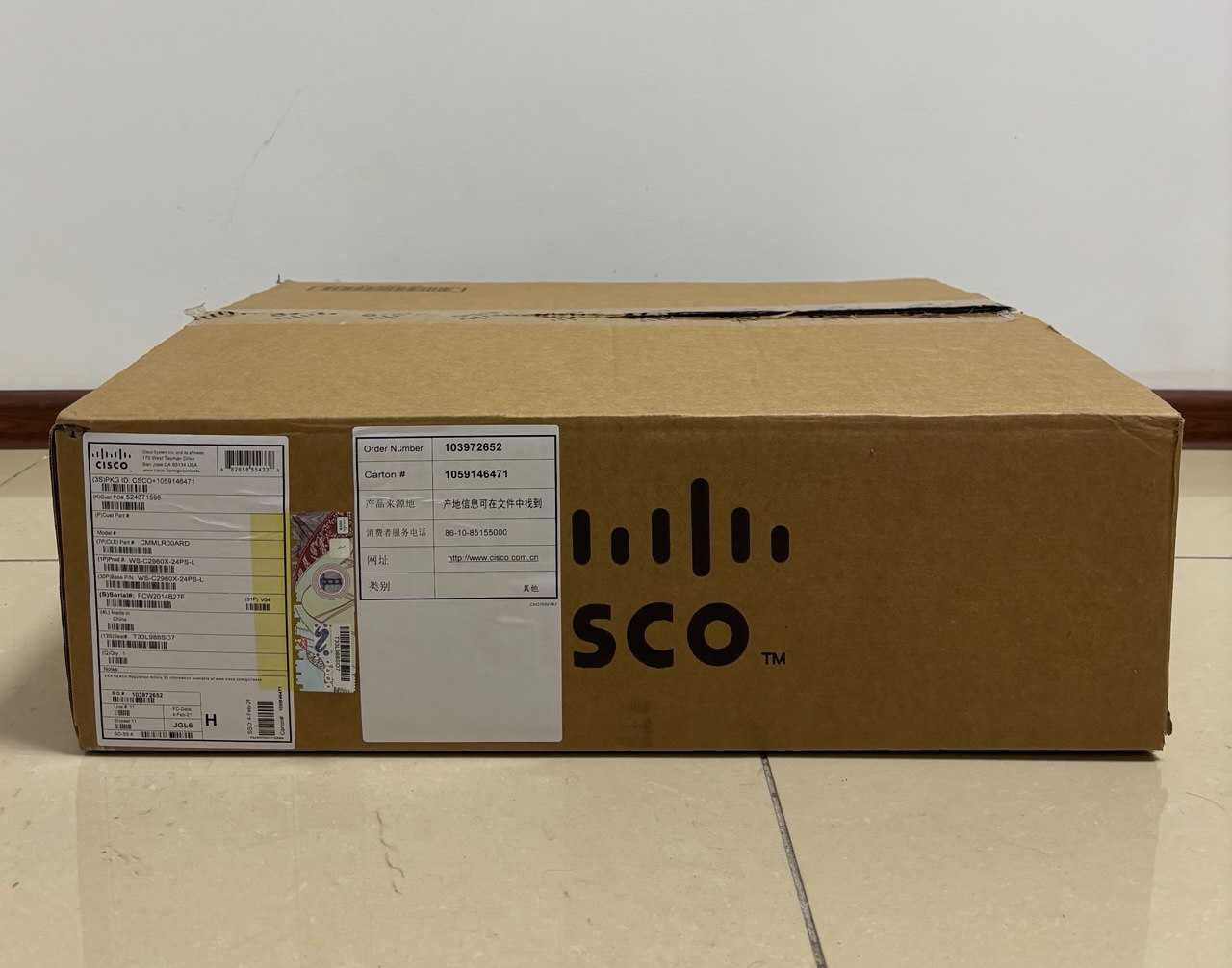 Коммутатор Cisco Catalyst WS-C2960X-24PS-L