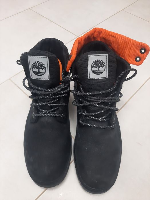 Vând Ghete Timberland Impermeabile Black Orange