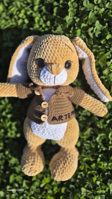 Iepure crosetat (jucarie, plus)