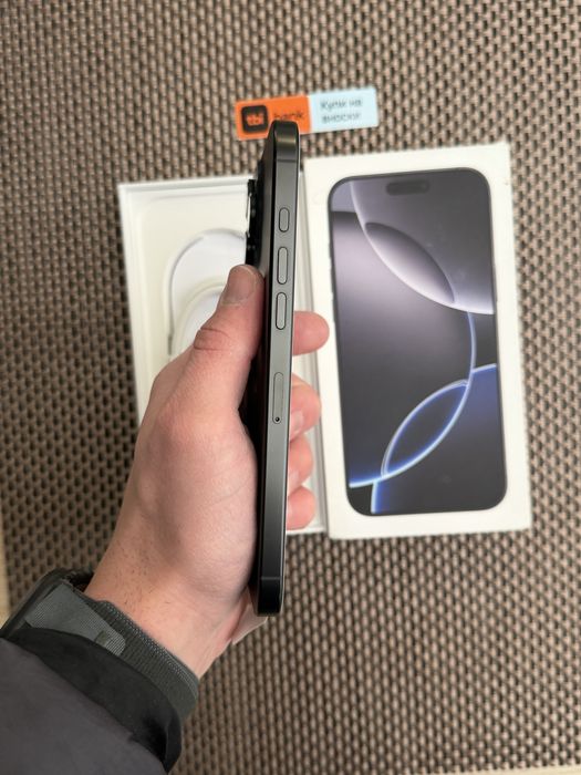 НОВ! 512Gb*ЛИЗИНГ* iPhone 16 Pro Max Black Titanium / Гаранция