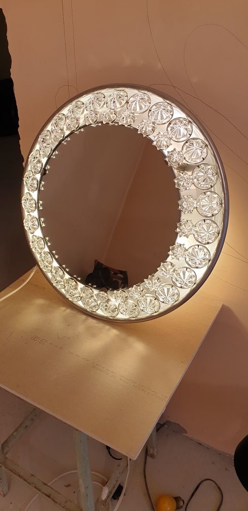 Accesoriu decorațiune înfrumusețare cristal Palwa Germania 1960