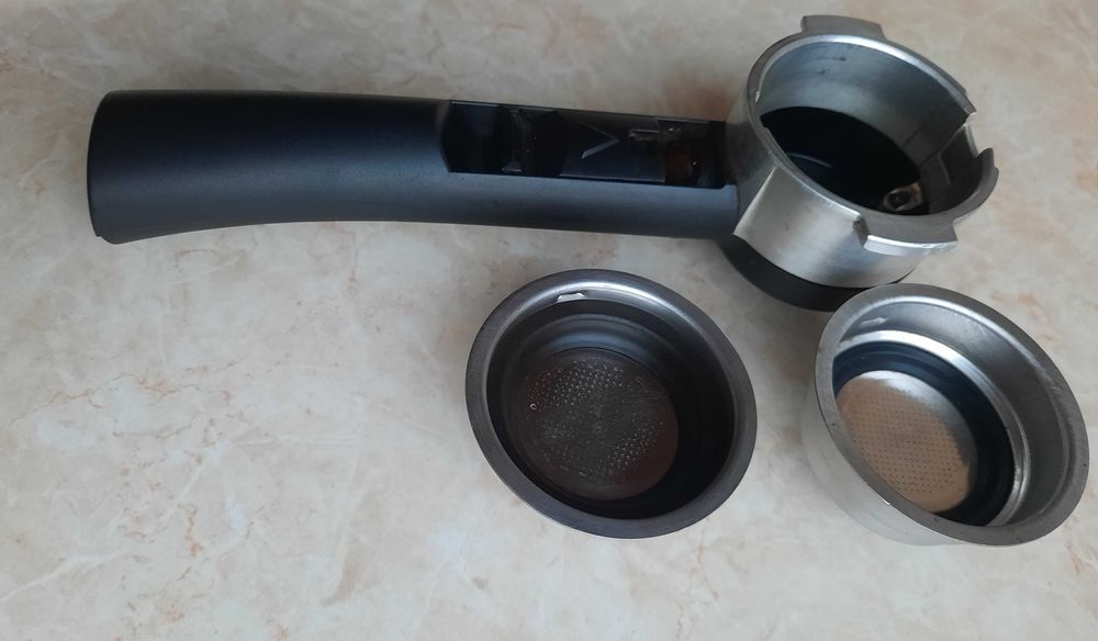 Ръкохватка с 2 цедки с крема дискове от Delonghi EC221