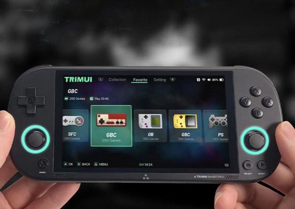 Trimui smart pro-висок клас игрална конзола