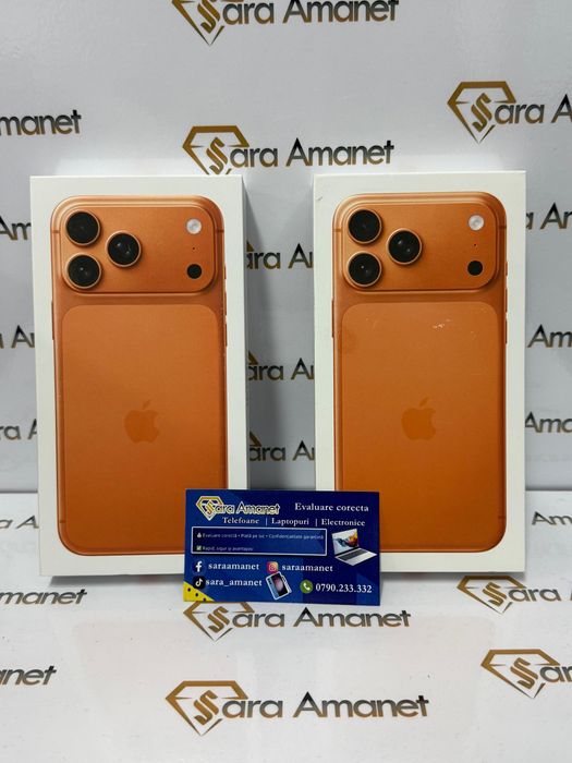 Iphone 17 Pro Max 256Gb ( sigilat ) Sara Amanet