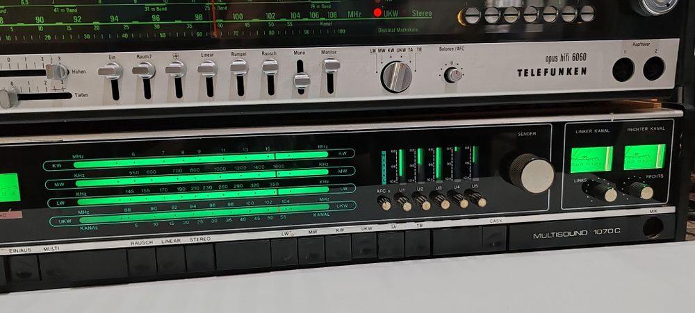 Radio cu amplificator Multisound 1070.Telefunken Opus 6060