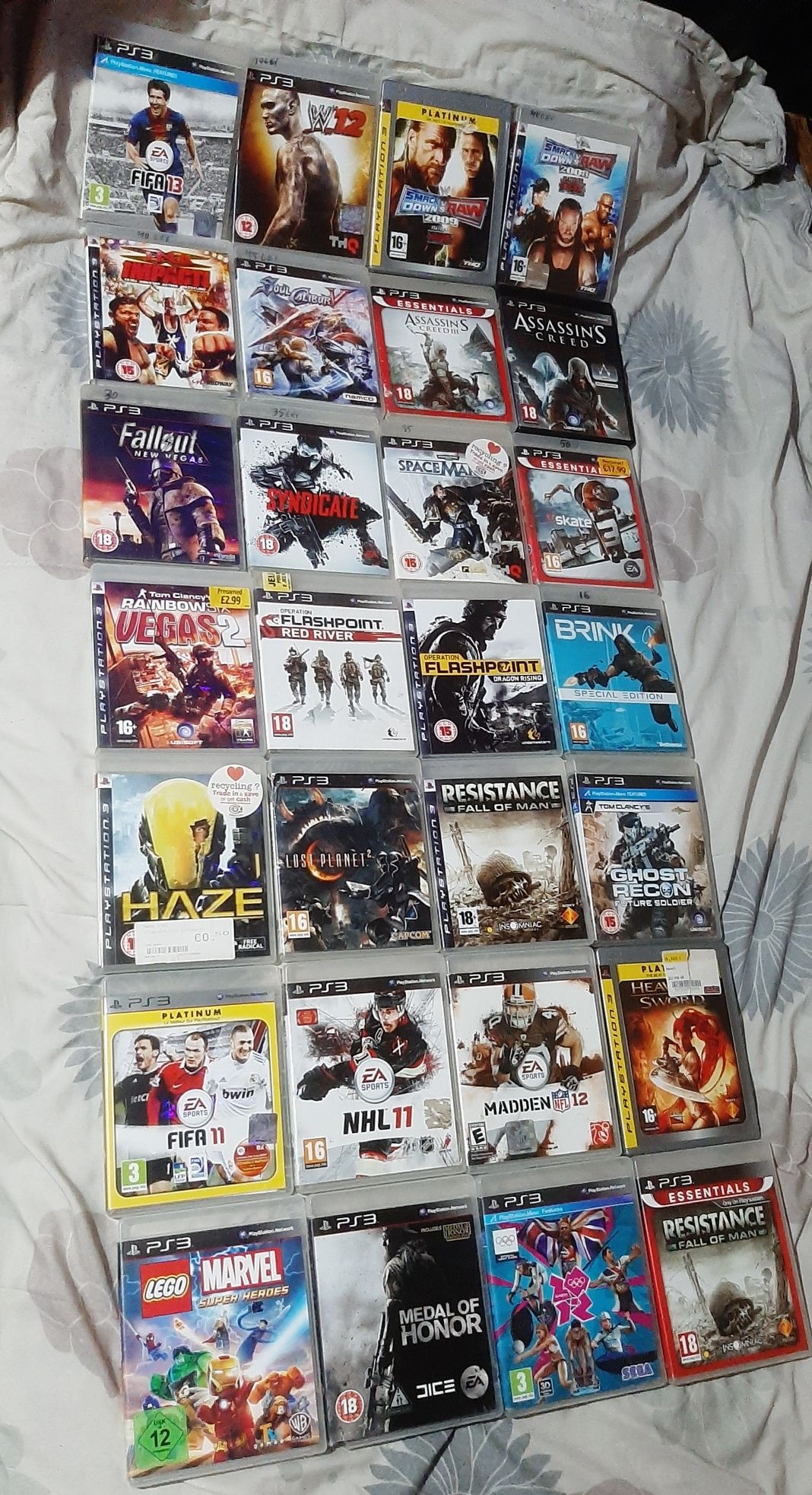 Vând jocuri în stare bună ps3 PlayStation 3