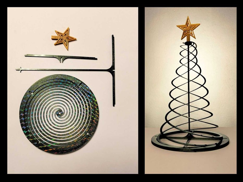 Fidget Коледна елха фиджет коледни играчки декорация звежда на едро