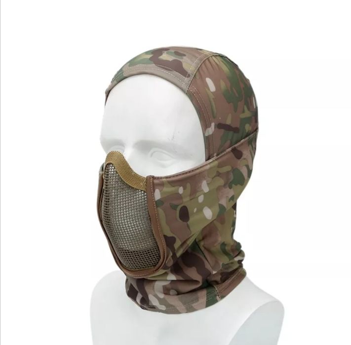 Airsoft/Еърсофт маска (балаклава) със защитна мрежа