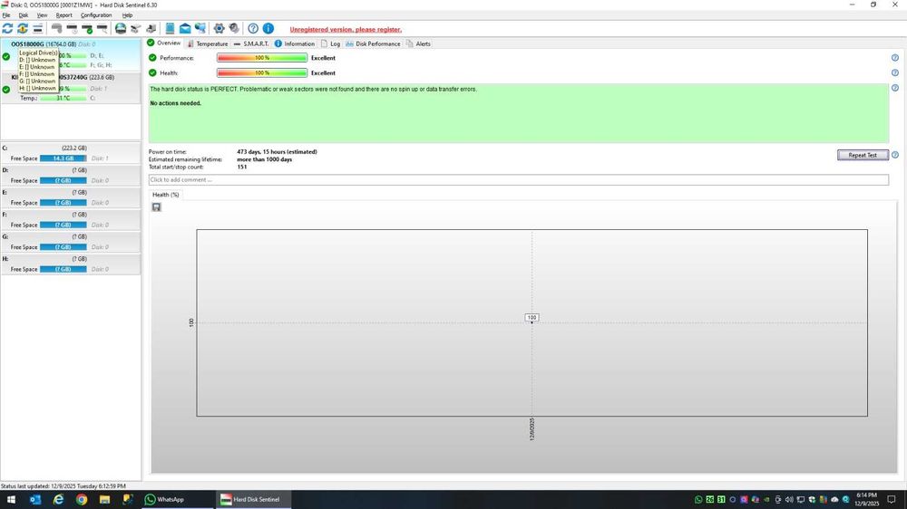 Hard Disk HDD 18TB SATA 7200RPM