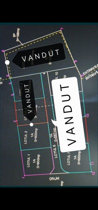 Vând teren in RATE  / Loc de casa / intravilan niscov. Apa și curent p