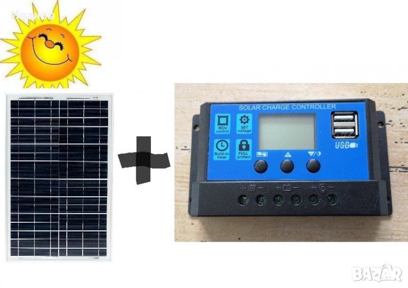 Соларна система за кемпер/каравана 165вата.
