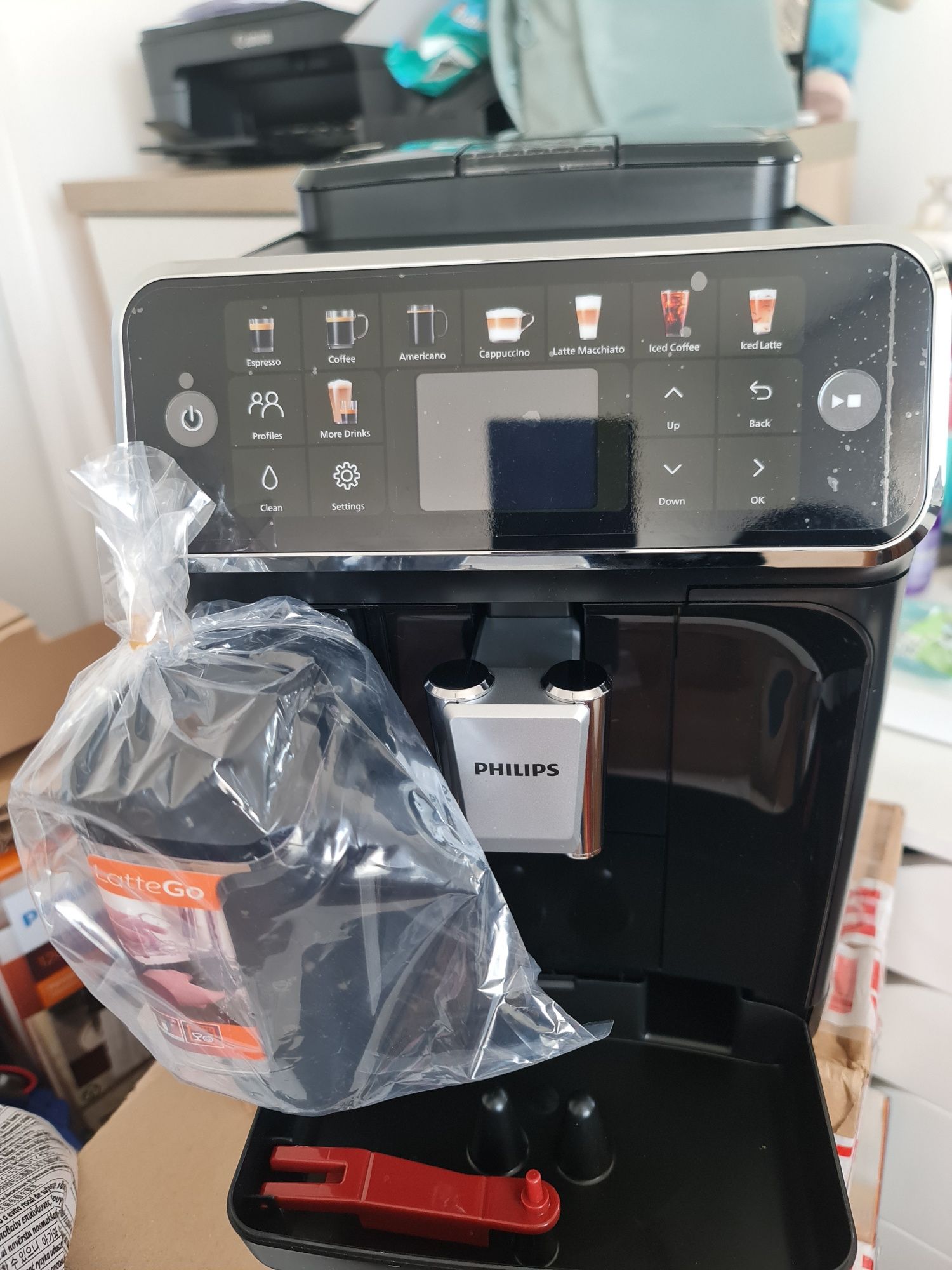 Espressor automat PHILIPS Seria 5500 EP5541/50, 1.8l, 1500W, 15 bar, n