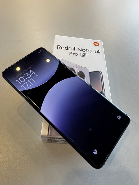 Redmi Note 14 Pro 5G, Midnight Black, 256GB/8GB Impecabil!