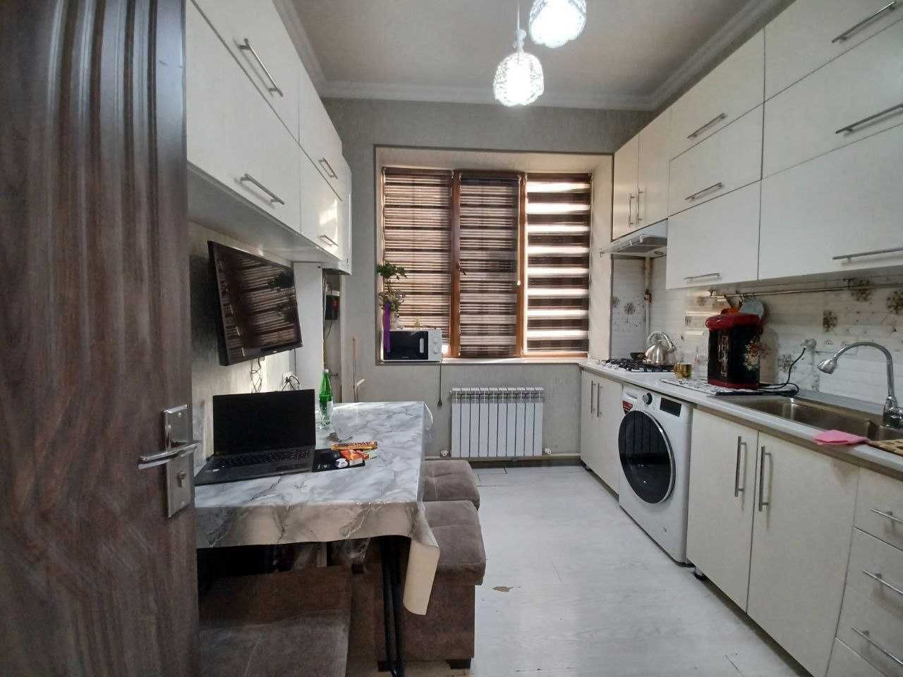 2х комнатная квартира на 1 этаже 35кв/м, в Самарканде