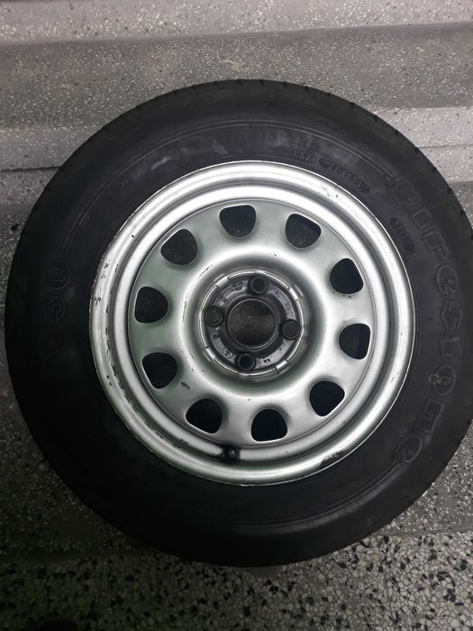 Патерица резервна гума с джанта Firestone 14 цола