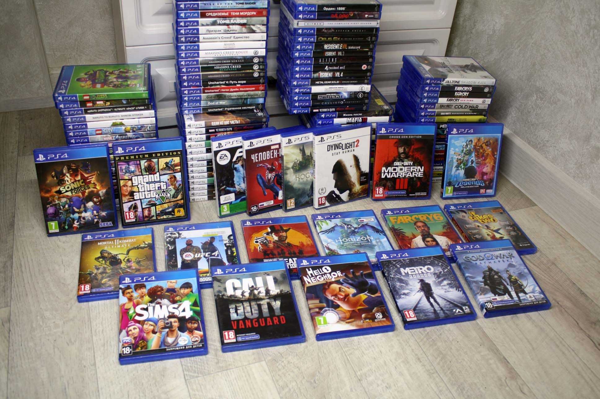 Диски ps4 игры Playstation 4