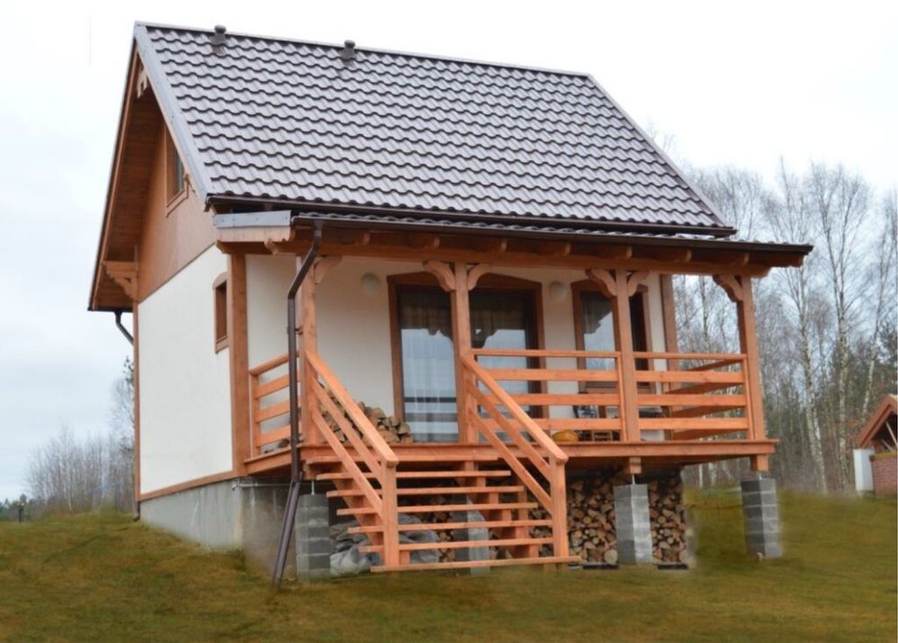 Cabane tip Aframe si tip Casa la comanda accept variante auto