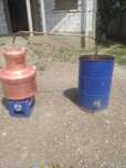 Vând cazan de țuică la 110 de  litri  cu fundul de 4 mm