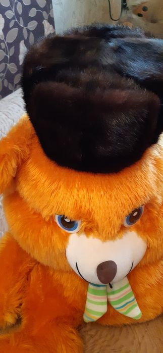 Шапка  норковая мужская