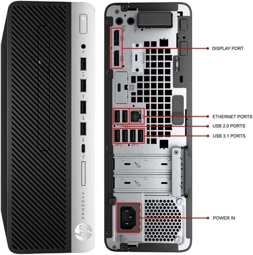 Mini PC HP ProDesk 600 G5 NOU ! 512GB 16GB i5 ! Lenovo Dell Geekom