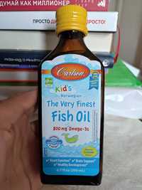 Omega-3 детский iHerb Fish oil Рыбий жир