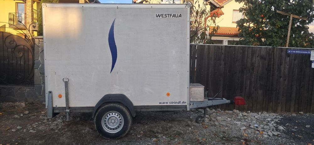 REZERVATA Remorcarosata inchisa/rulota ideal moto,atv, pescuit; schimb