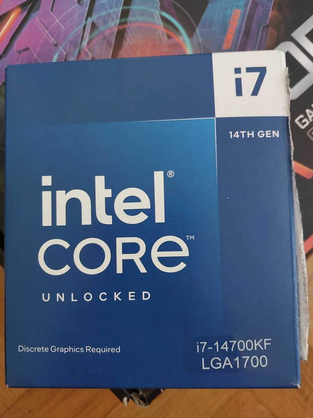 Intel Core i7 14700KF, 20-ядрен, LGA 1700