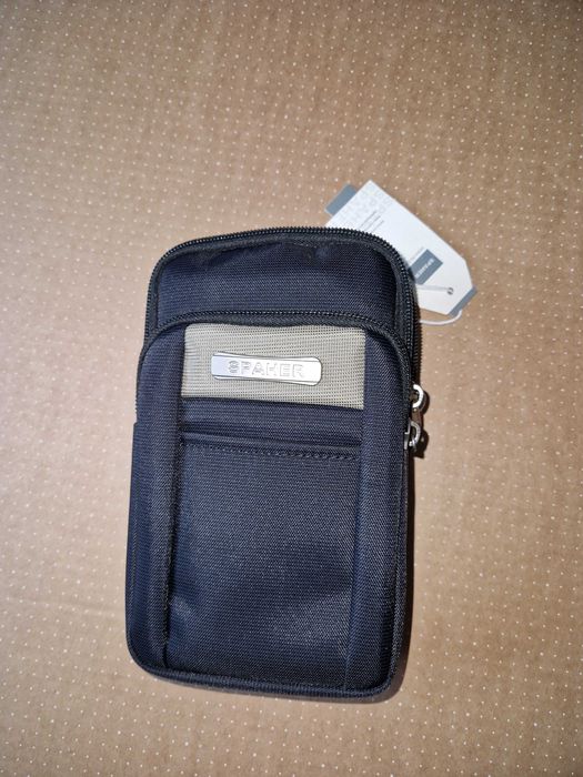 Borsetă barbati  neagra/maro