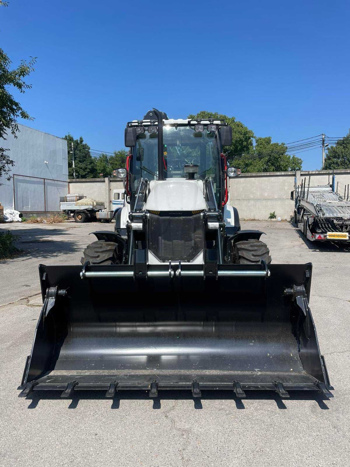 Професионални услуги с НОВ комбиниран багер HIDROMEK HMK 102B