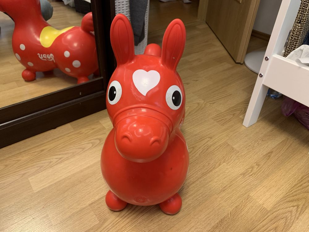 Calut saltaret Rody Inflatable horse