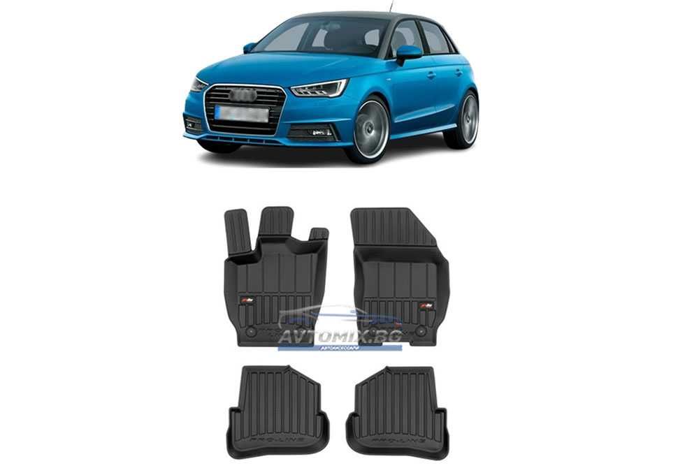 Гумени стелки за Audi A1, 2010-2018 г., ProLine 3D