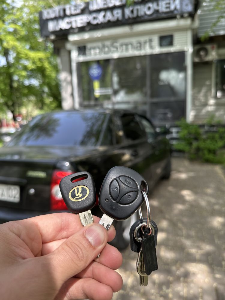 Вскрытие авто, ремонт, восстановление ключ Lada Priora, Kalina, Granta