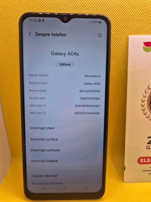 Telefon Samsung A04S (Ag29 Siraj b.33480) Garantie 2 ani