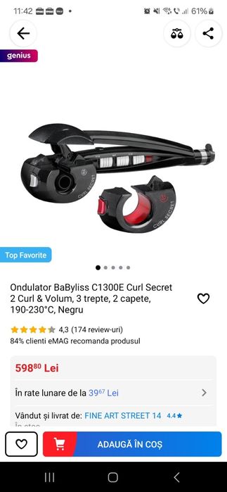 Ondulator 3 trepte.2 capete